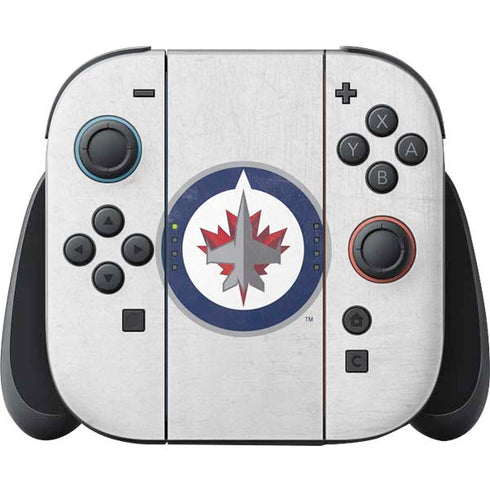 NHL Winnipeg Jets Distressed Nintendo Skins